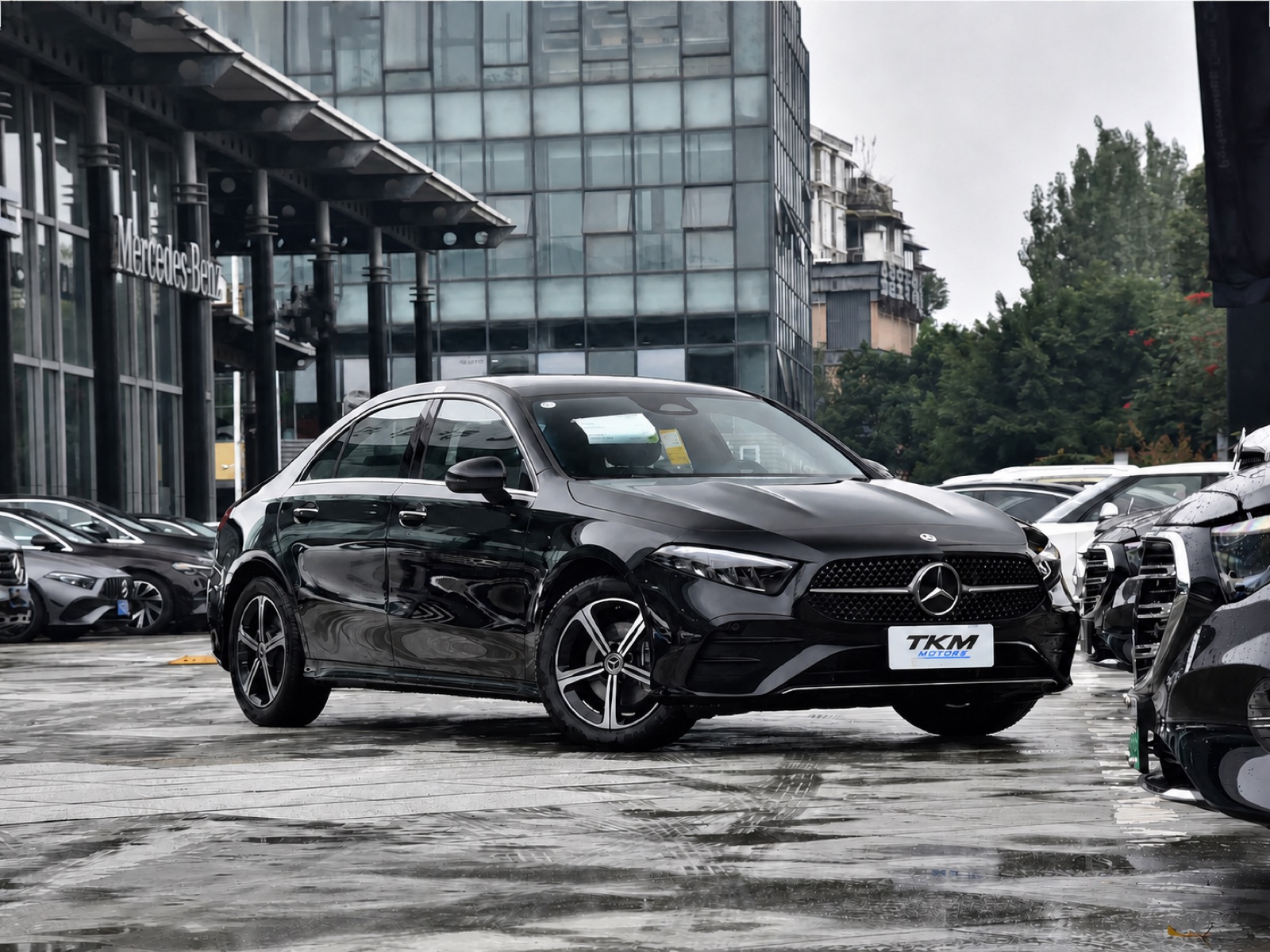 Mercedes-Benz A-Class right front three quarter view